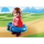 Playmobil - 1.2.3 Mama Si Fetita Cu Masinuta Catel Playmobil - 4